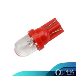 Led 10mm 12V Con Base Rojo