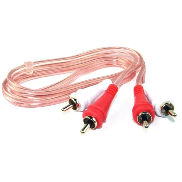 Cable de 2 Plug RCA a 2 Plug RCA 1.8M Audiopipe