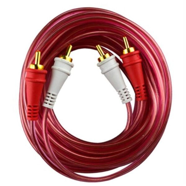 Cable de 2 Plug RCA a 2 Plug RCA 3.6M Audiopipe