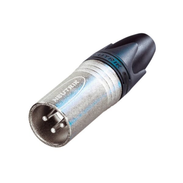 Conector XLR Macho Neutrik Niquelado
