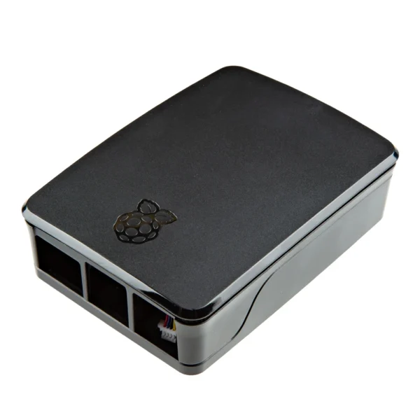 Case Oficial de Raspberry Pi 5 con Ventilador, Negro