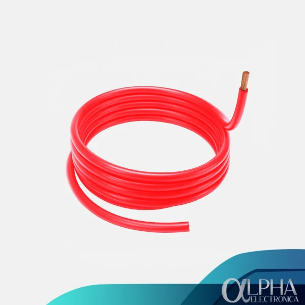 Cable Para Corriente Automotriz Rojo 16 AWG - Por Metro