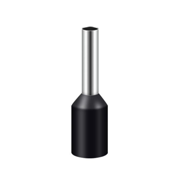 Terminal Punta Tubular Negro 10 AWG