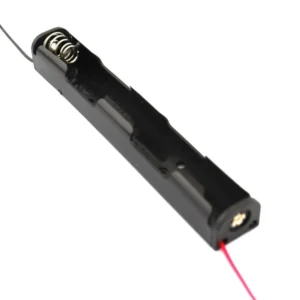 Porta Batería para 2 Baterías AA en Tira