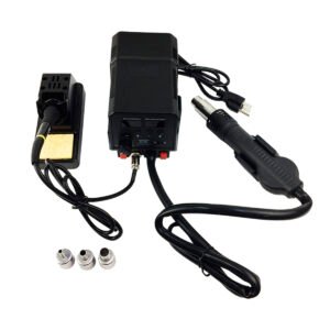 Estación de Calor 2 en 1 con Aire Caliente y Cautín TMC