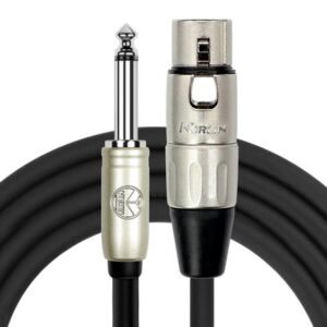 Cable de XLR Hembra a Plug 1/4" Mono 6M Kirlin