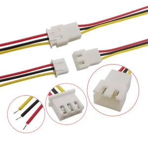 Cable Conector JST XH 2.54mm de 3 Pines Macho y Hembra