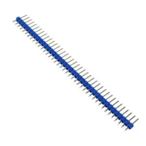 Tira de Pin Header Macho 40 Pines Azul