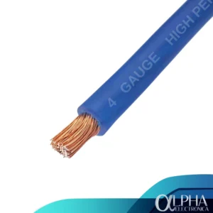 Cable 4AWG Azul Automotriz