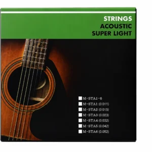 Juego de Cuerdas de Metal, Acustic, Para Guitarra Electroacustica